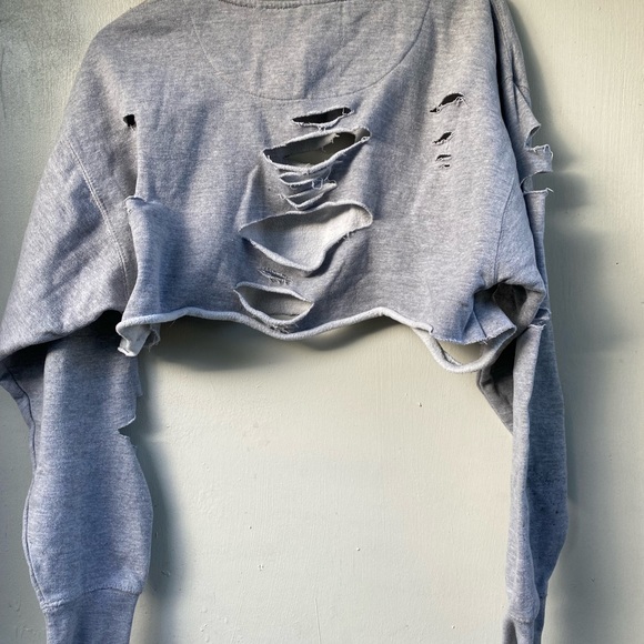 BYN Customs 90s Inspired Crop Sweater - Picture 5 of 8